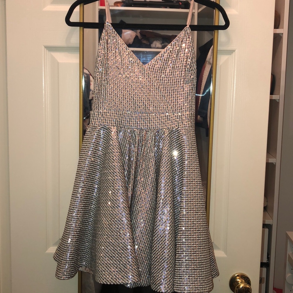 All sequence dress